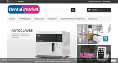 Desktop Screenshot of dentalmarket.es